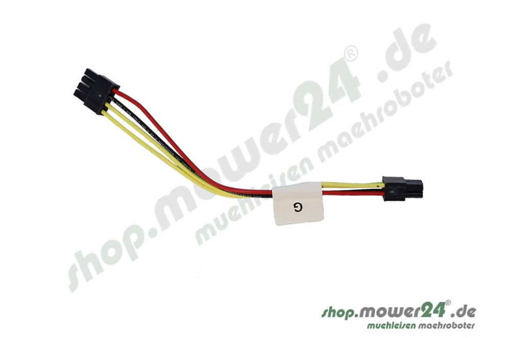Kabelsatz für Ladegerät HU 2x2pins auf 1x4pins.